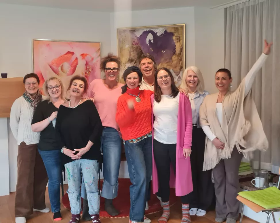 Teilnehmer des Gesamtkurses mit Ulrike Eschbaumer